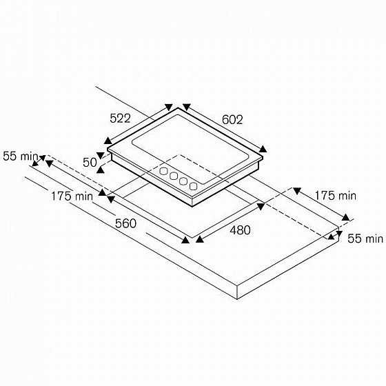  ������ �� ��� P604LHERAC ������� Bertazzoni