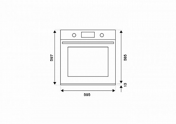 ���� ���� �������� ��� F6011MOD PLZ ������� BERTAZZONI