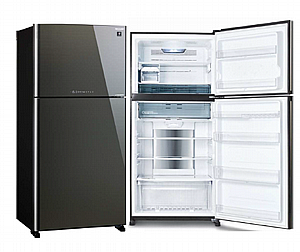 מקרר מקפיא עליון SHARP SJ-4650- WH/BK/DS מקרר מקפיא עליון SHARP SJ-4650- WH/BK/DS