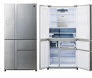 מקרר 5 דלתות SJ-9630-BG/WH/IN SHARP מקרר 5 דלתות SJ-9630-BG/WH/IN SHARP