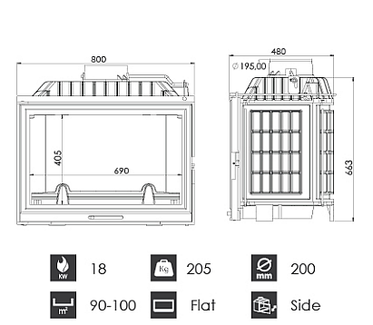 ���� �� ���� FONT 800 