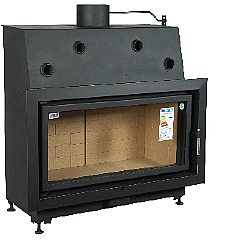 קמין עץ בנוי FLAT 100*51 V קמין עץ בנוי FLAT 100*51 V