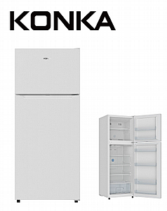 מקרר 2 דלתות מקפיא עליון 332 ליטר דגם KRF-330W מקרר 2 דלתות מקפיא עליון 332 ליטר דגם KRF-330W