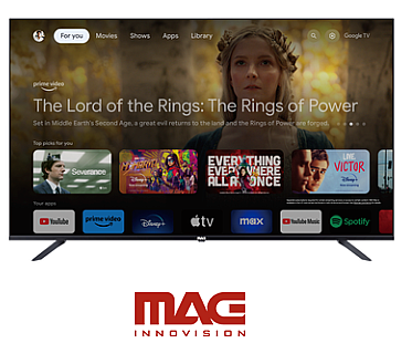 ��� MAG 50" LED SMART TV Powered by GOOGLE TV GTV50D23