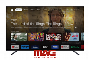 מסך MAG 75" LED SMART TV Powered by GOOGLE TV GTV75D23 מסך MAG 75" LED SMART TV Powered by GOOGLE TV GTV75D23