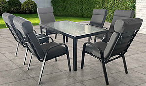 שולחן זכוכית דגם TABLE080 שולחן זכוכית דגם TABLE080