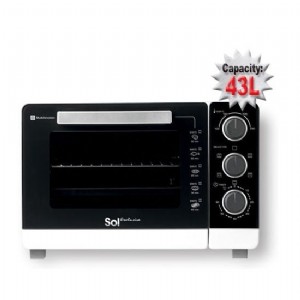 טוסטר אובן 43 ליטר Sol סול GL-1043W טוסטר אובן 43 ליטר Sol סול GL-1043W